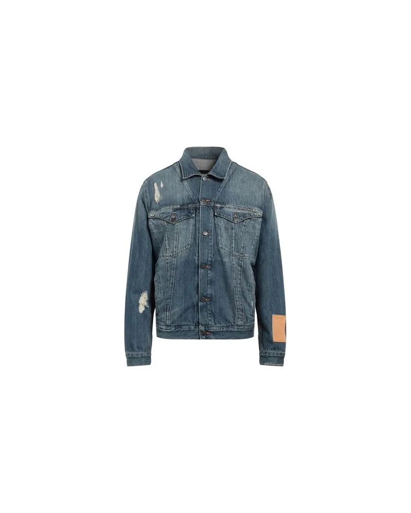 ACW* JACKEN & MÄNTEL - Jeansjacken/Mäntelauf YOOX.COM Blau