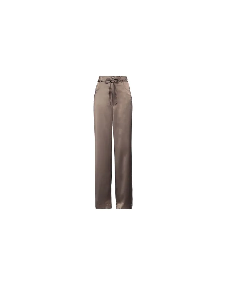 Nanushka HOSEN & RÖCKE - Hosenauf YOOX.COM Khaki