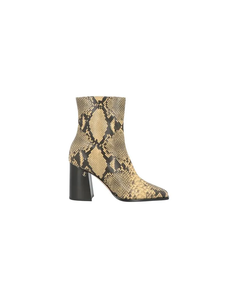 Jimmy Choo SCHUHE - Stiefelettenauf YOOX.COM Pastellgelb