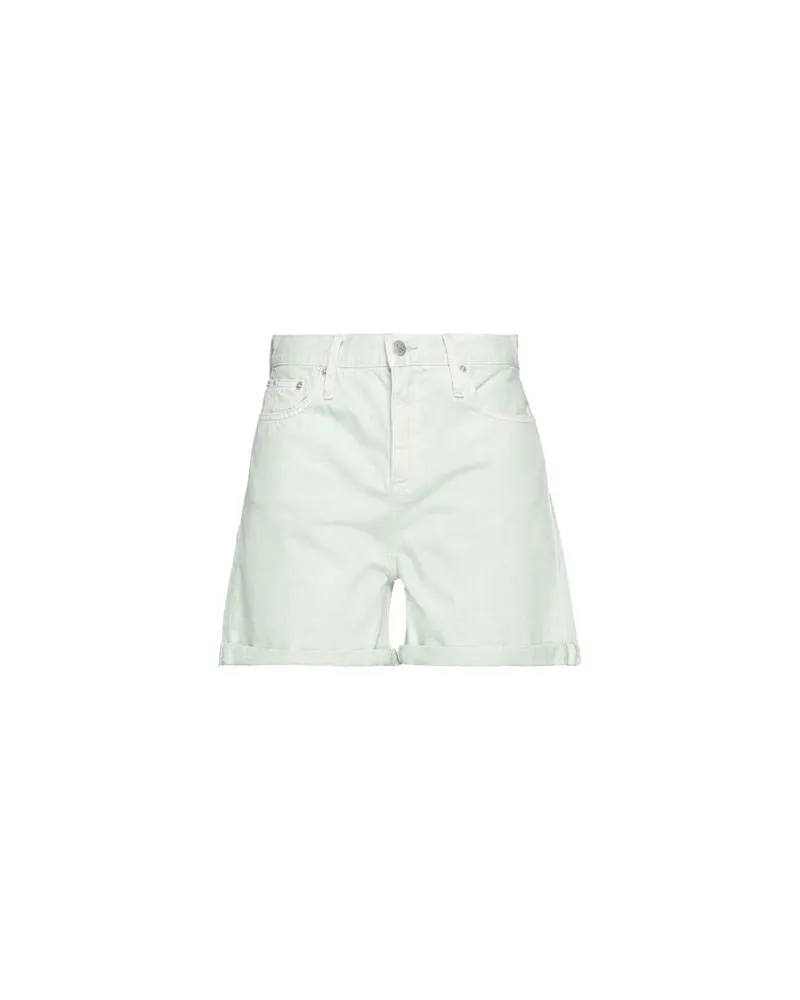 Calvin Klein HOSEN & RÖCKE - Jeansshortsauf YOOX.COM Säuregrün