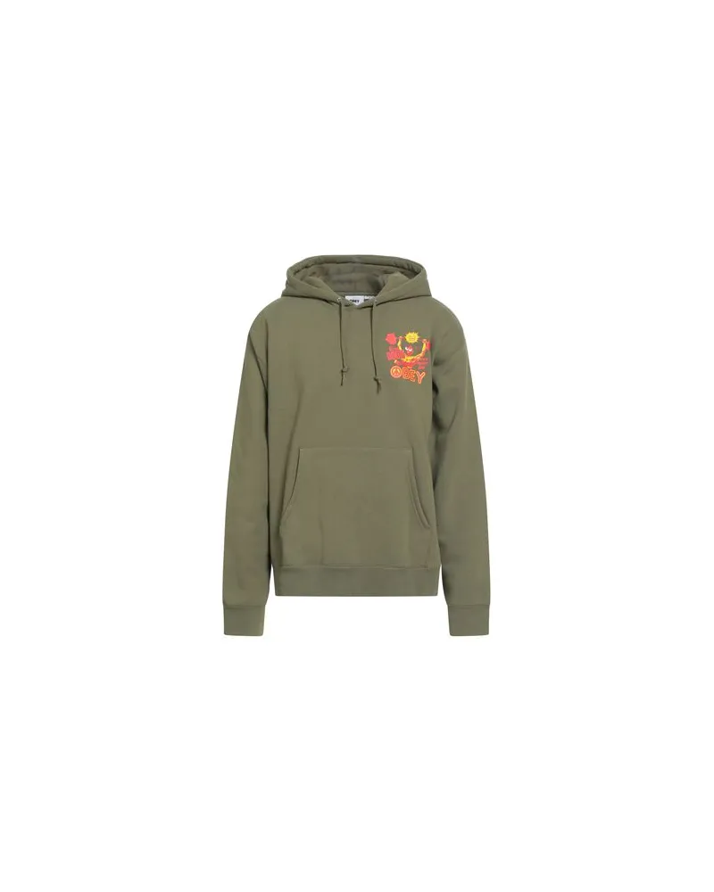 Obey TOPS - Sweatshirtsauf YOOX.COM Militärgrün