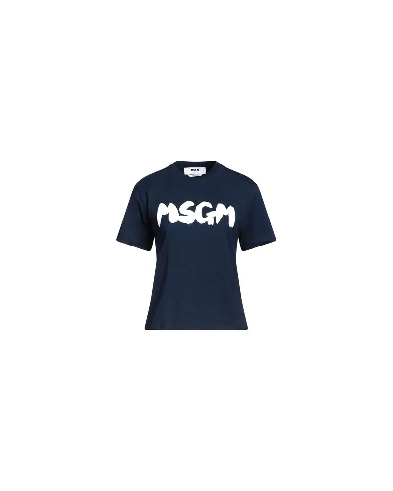 MSGM TOPS - T-shirtsauf YOOX.COM Marineblau