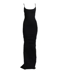 Rick Owens Lilies Maxi-Kleid Schwarz