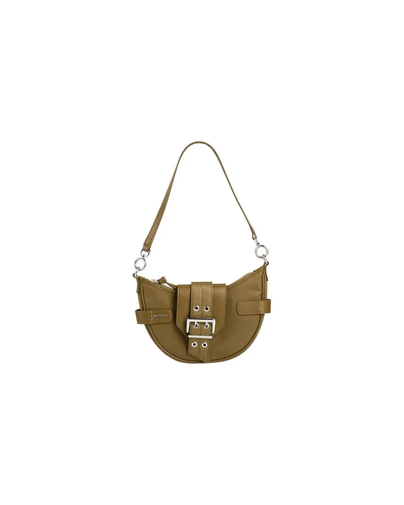 Ganni TASCHEN - Handtaschenauf YOOX.COM Militärgrün