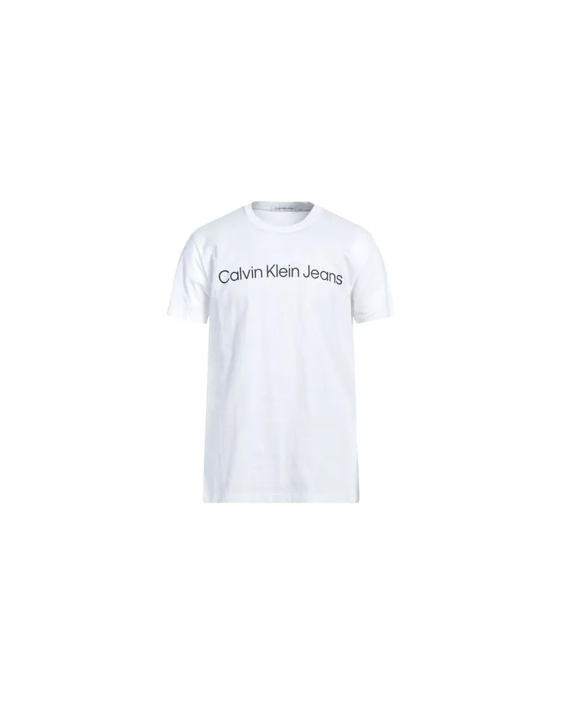 Calvin Klein TOPS - T-shirtsauf YOOX.COM Weiß