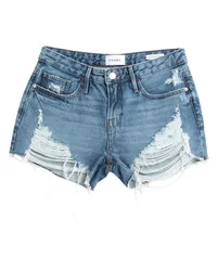 Frame Denim Jeansshorts Blau