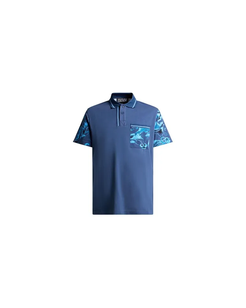 Versace Jeans TOPS - Poloshirtsauf YOOX.COM Nachtblau