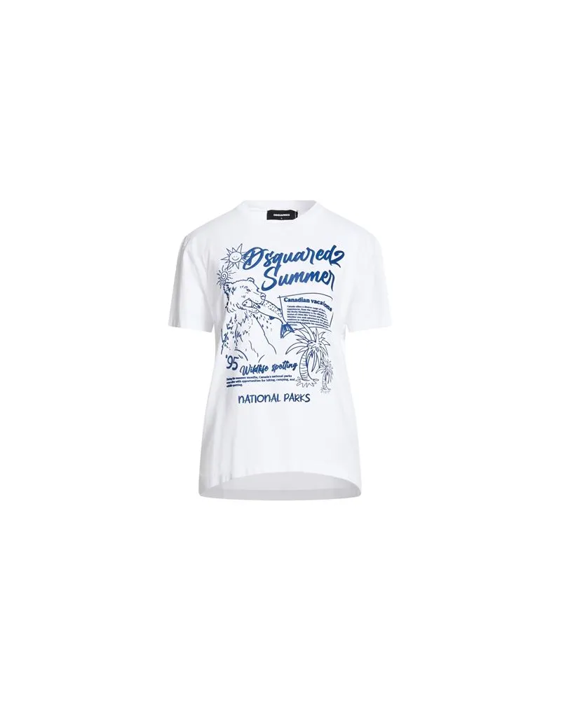 Dsquared2 TOPS - T-shirtsauf YOOX.COM Weiß