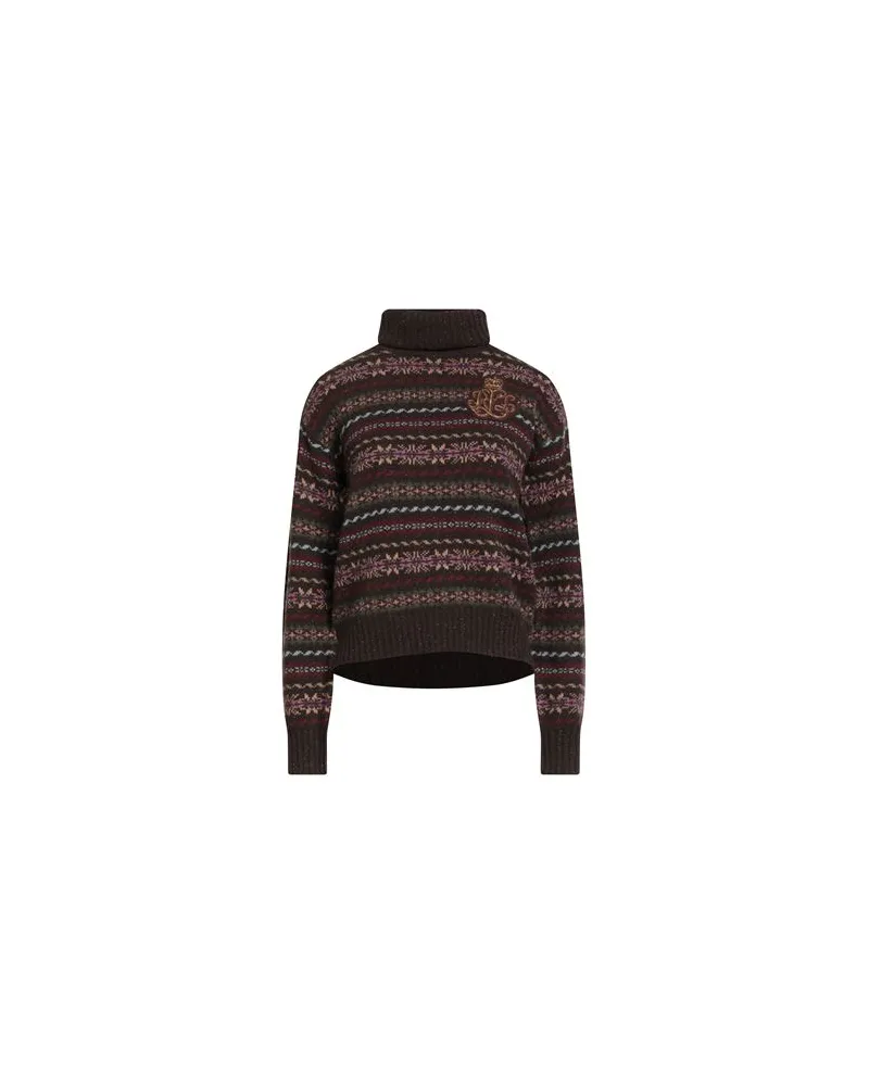 Ralph Lauren STRICKWAREN - Rollkragenpulloverauf YOOX.COM Dunkelbraun