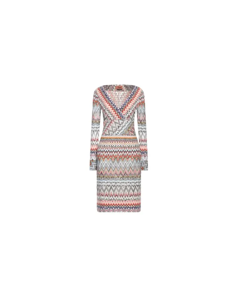 Missoni KLEIDER - Midi-Kleiderauf YOOX.COM Weiß