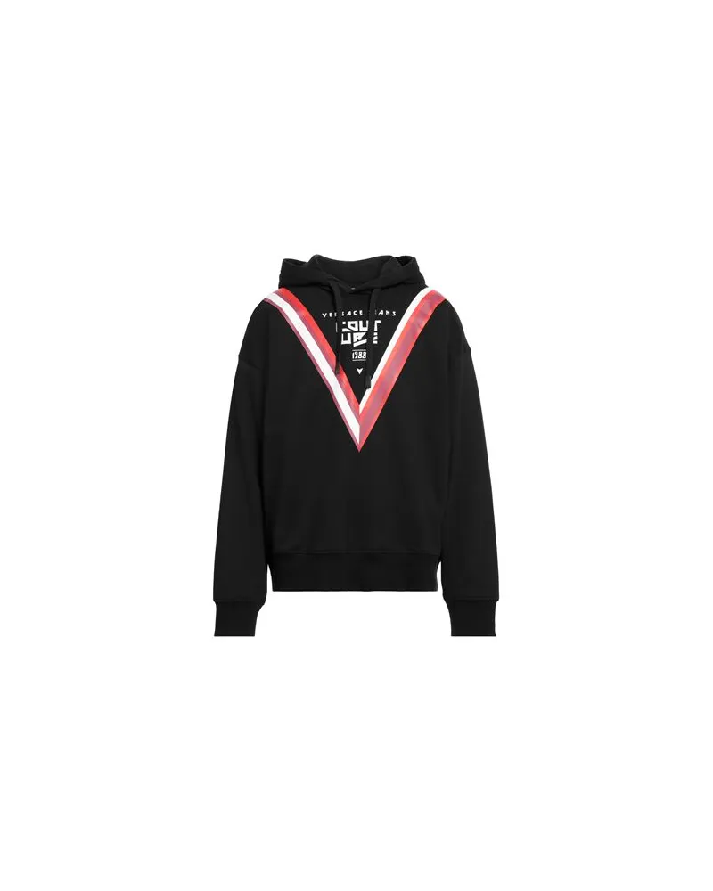 Versace Jeans TOPS - Sweatshirtsauf YOOX.COM Schwarz