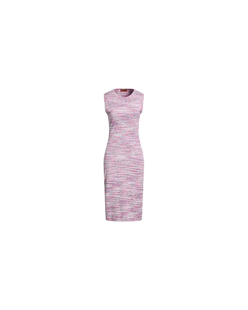 Missoni KLEIDER - Midi-Kleiderauf YOOX.COM Magenta