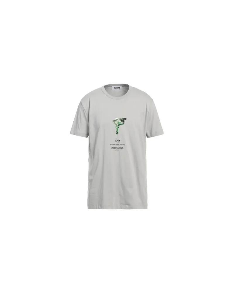 ICE PLAY TOPS - T-shirtsauf YOOX.COM Hellgrau