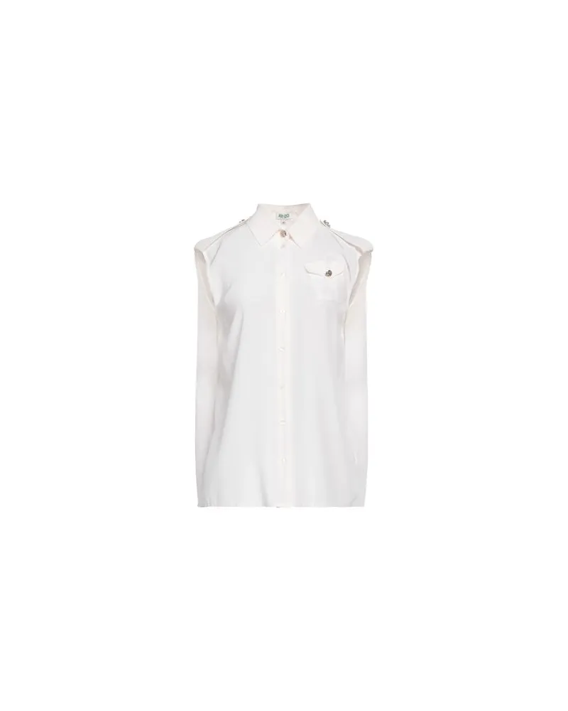 Kenzo TOPS - Hemdenauf YOOX.COM Weiß