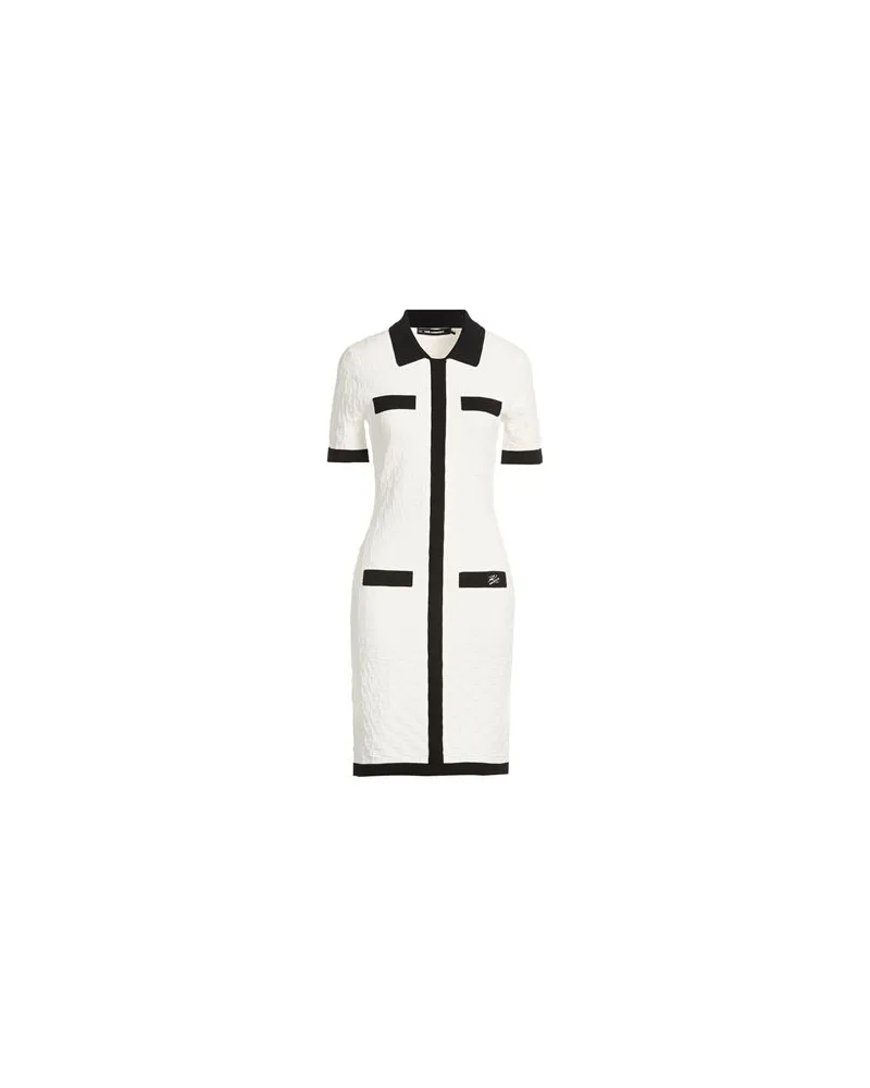 Karl Lagerfeld KLEIDER - Mini-Kleiderauf YOOX.COM Weiß