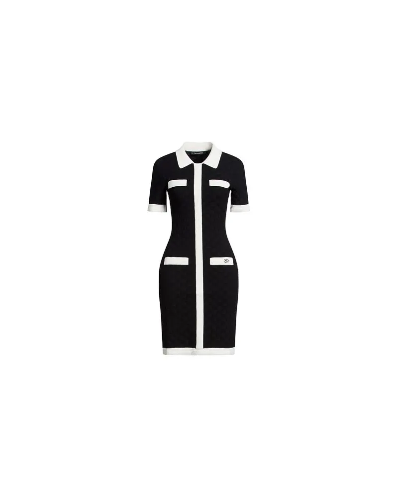 Karl Lagerfeld KLEIDER - Mini-Kleiderauf YOOX.COM Schwarz