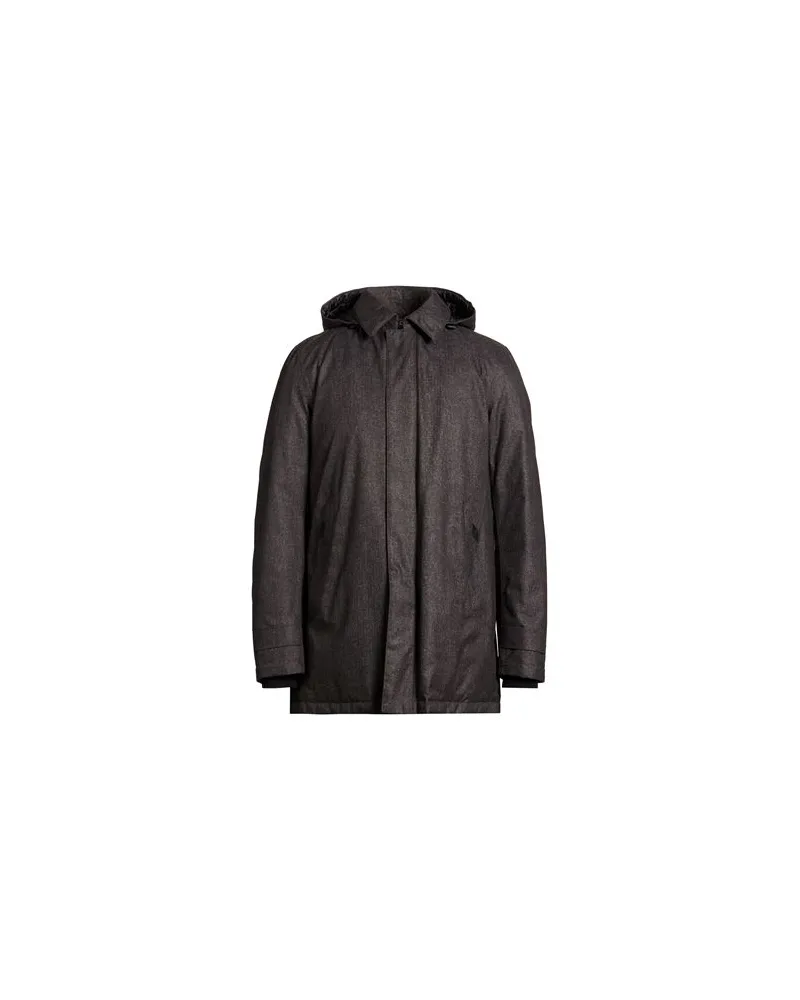 Herno JACKEN & MÄNTEL - Pufferjacken & Daunenjackenauf YOOX.COM Braungrau