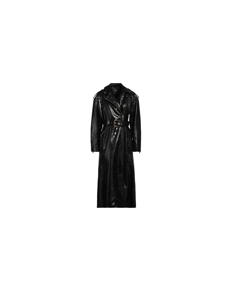 Pinko JACKEN & MÄNTEL - Mäntelauf YOOX.COM Schwarz