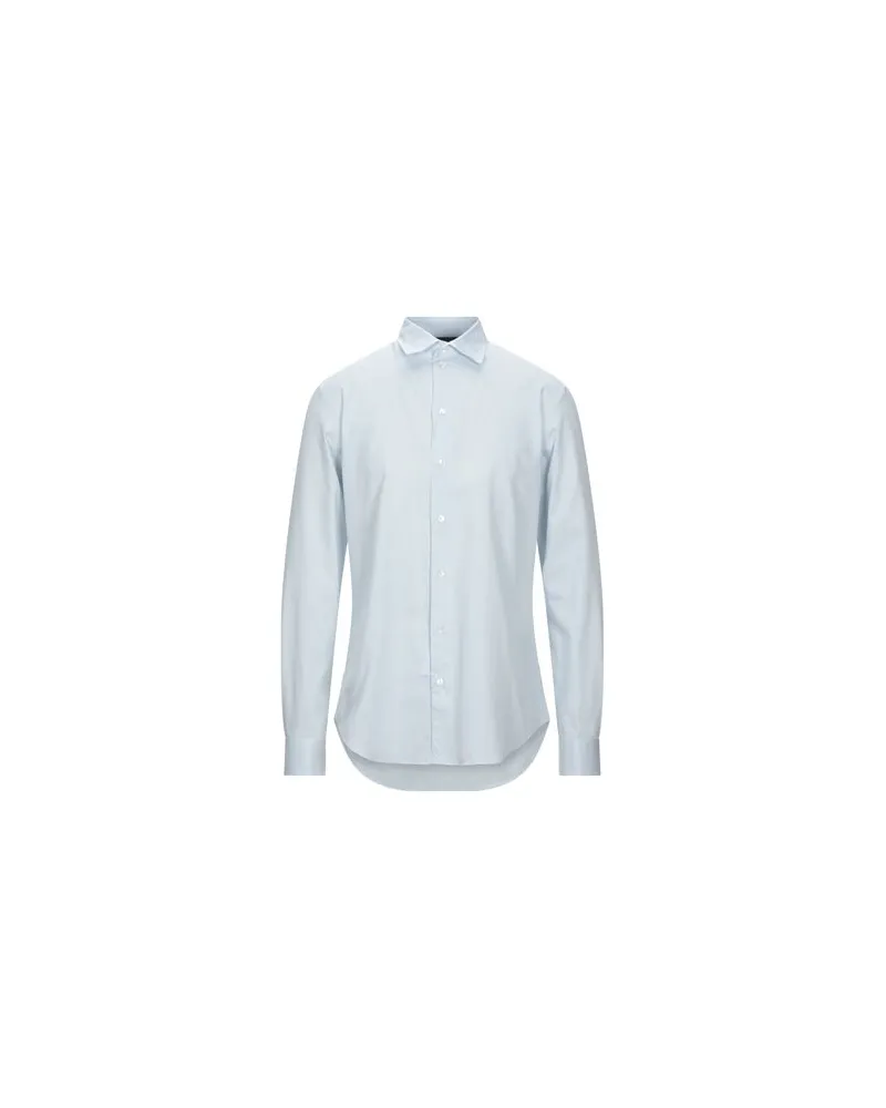 Emporio Armani TOPS - Hemdenauf YOOX.COM Himmelblau
