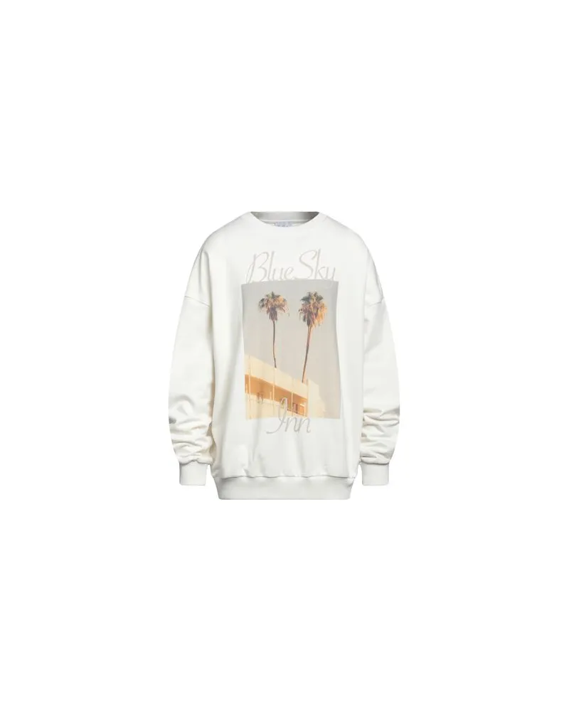 Blue Sky Inn TOPS - Sweatshirtsauf YOOX.COM Elfenbein