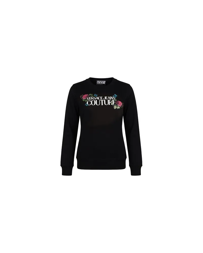 Versace Jeans TOPS - Sweatshirtsauf YOOX.COM Schwarz