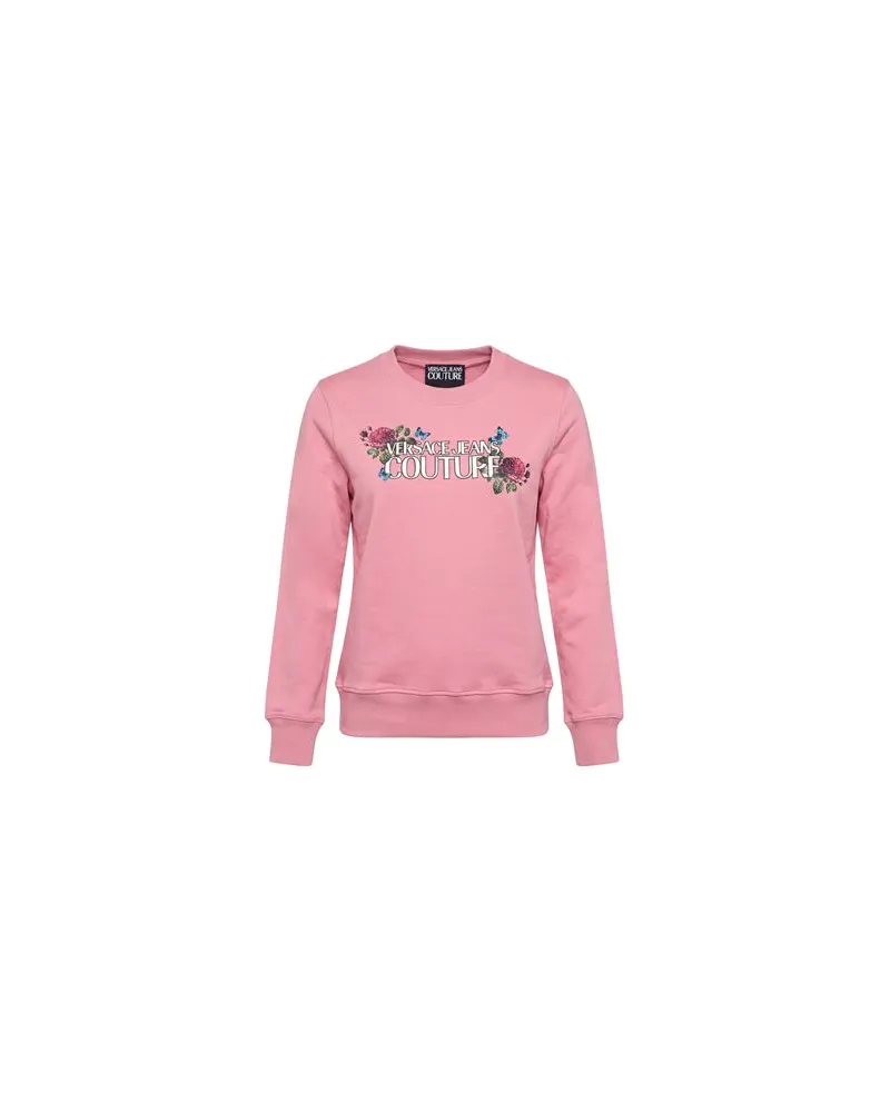 Versace Jeans TOPS - Sweatshirtsauf YOOX.COM Rosa