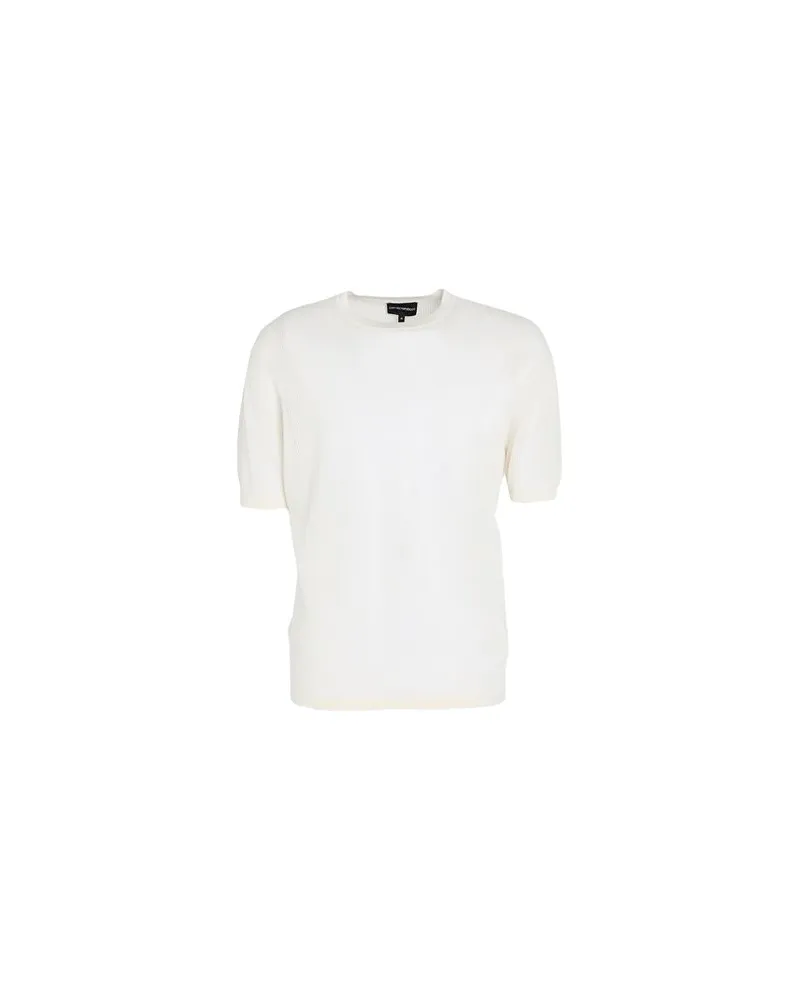 Emporio Armani STRICKWAREN - Pulloverauf YOOX.COM Elfenbein