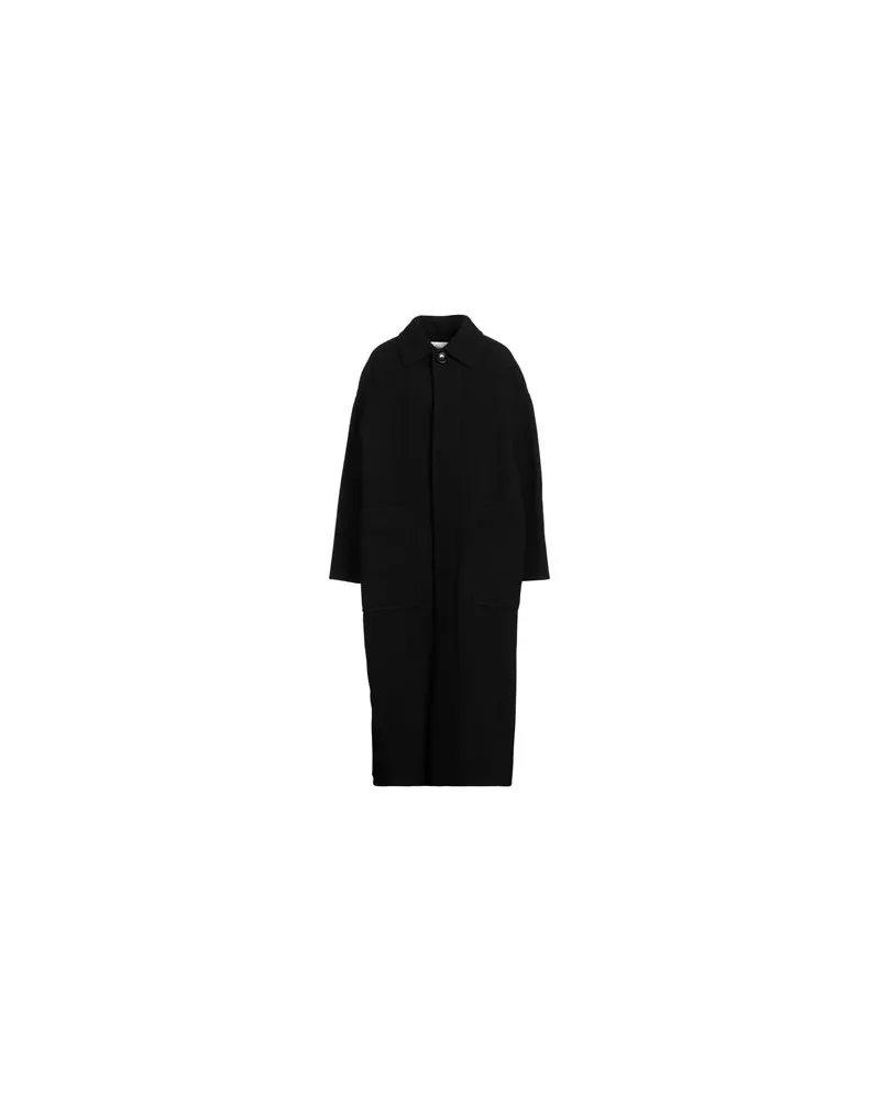 AMI Paris JACKEN & MÄNTEL - Mäntelauf YOOX.COM Schwarz