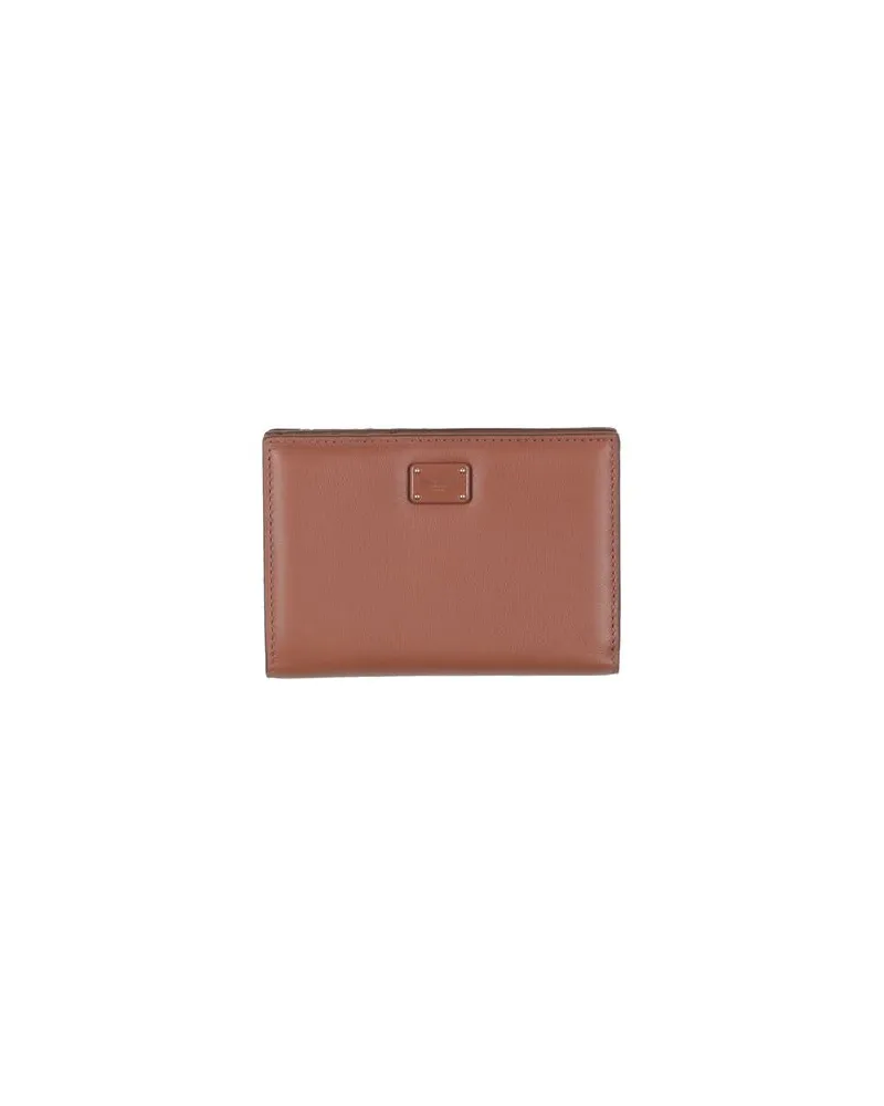 Dolce & Gabbana Kleinlederwaren - Brieftaschenauf YOOX.COM Braun
