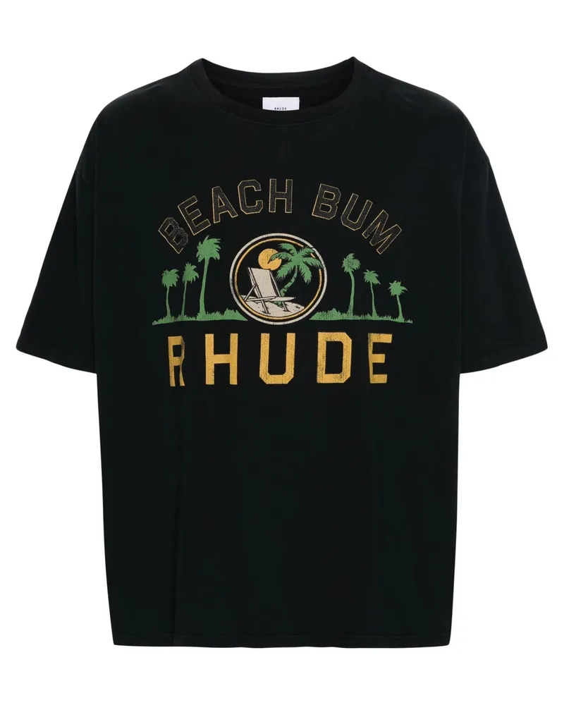 RHUDE T-shirts Schwarz