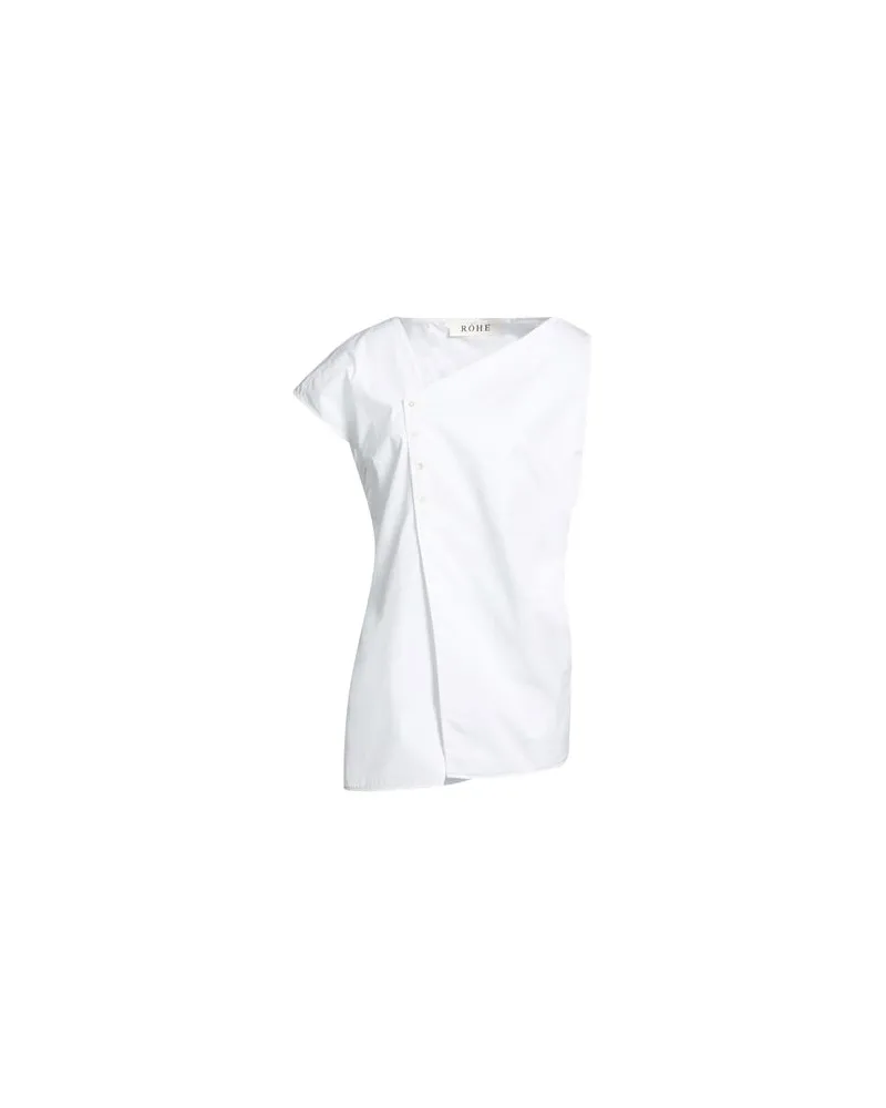 Róhe TOPS - Hemdenauf YOOX.COM Weiß