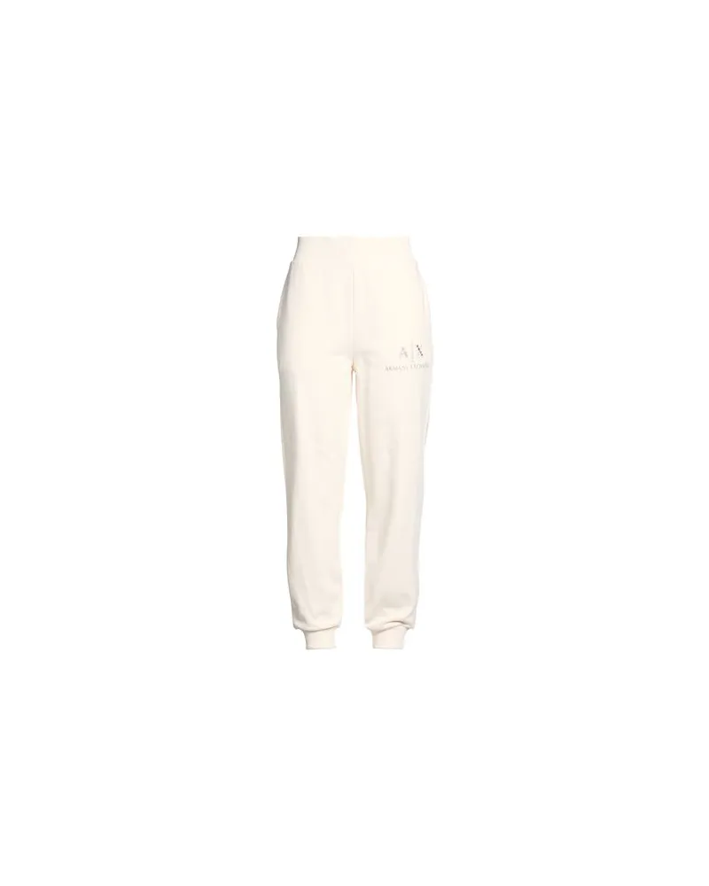 Armani Exchange HOSEN & RÖCKE - Hosenauf YOOX.COM Cremeweiß