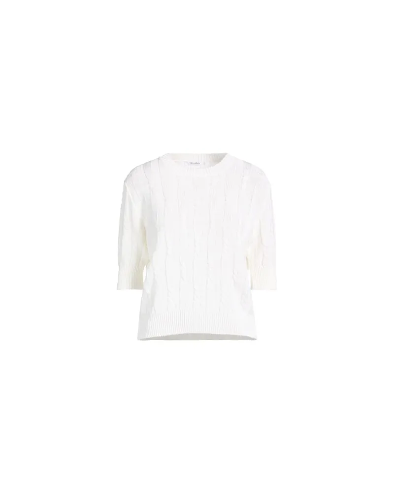 Max Mara STRICKWAREN - Pulloverauf YOOX.COM Weiß