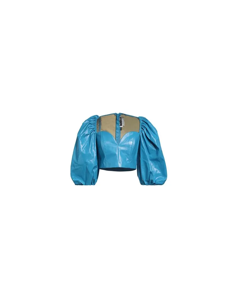 ROTATE Birger Christensen TOPS - Topsauf YOOX.COM Azurblau