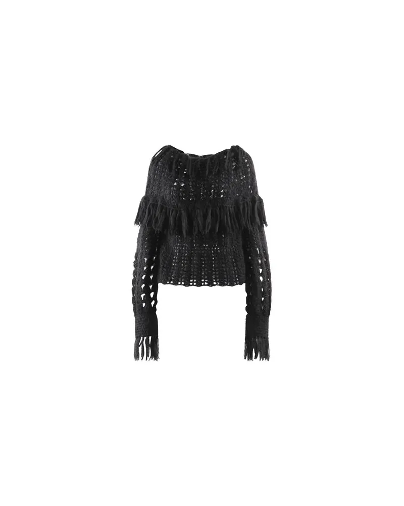 Alberta Ferretti STRICKWAREN - Pulloverauf YOOX.COM Schwarz