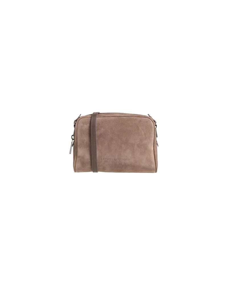 Brunello Cucinelli TASCHEN - Umhängetascheauf YOOX.COM Khaki
