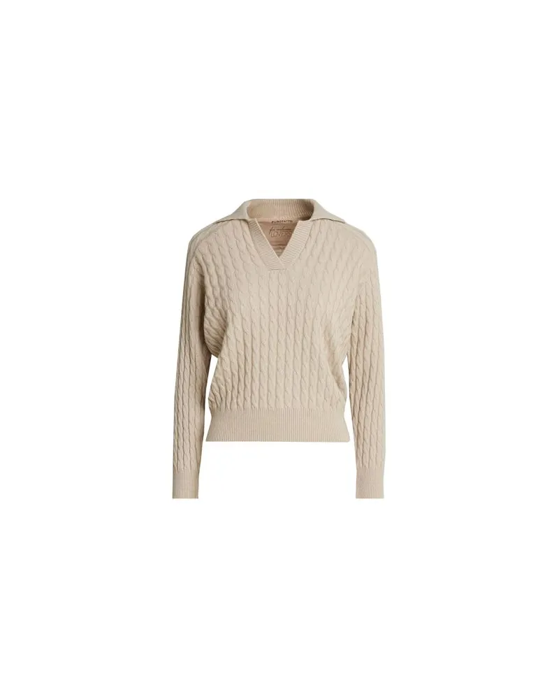 Purotatto STRICKWAREN - Pulloverauf YOOX.COM Beige