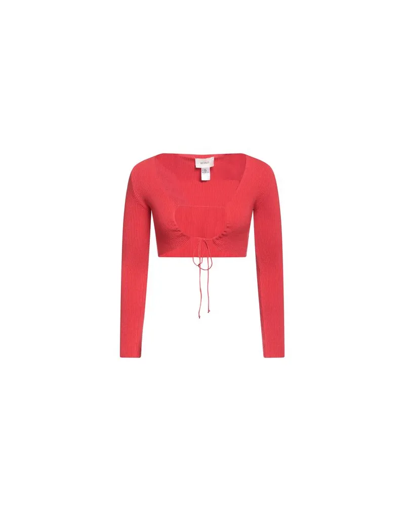 VICOLO STRICKWAREN - Wickelpulloverauf YOOX.COM Rot