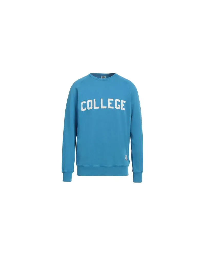 Franklin & Marshall TOPS - Sweatshirtsauf YOOX.COM Azurblau