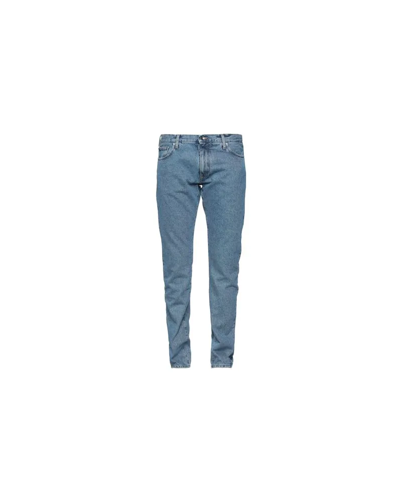 OFF-WHITE HOSEN & RÖCKE - Jeanshosenauf YOOX.COM Blau