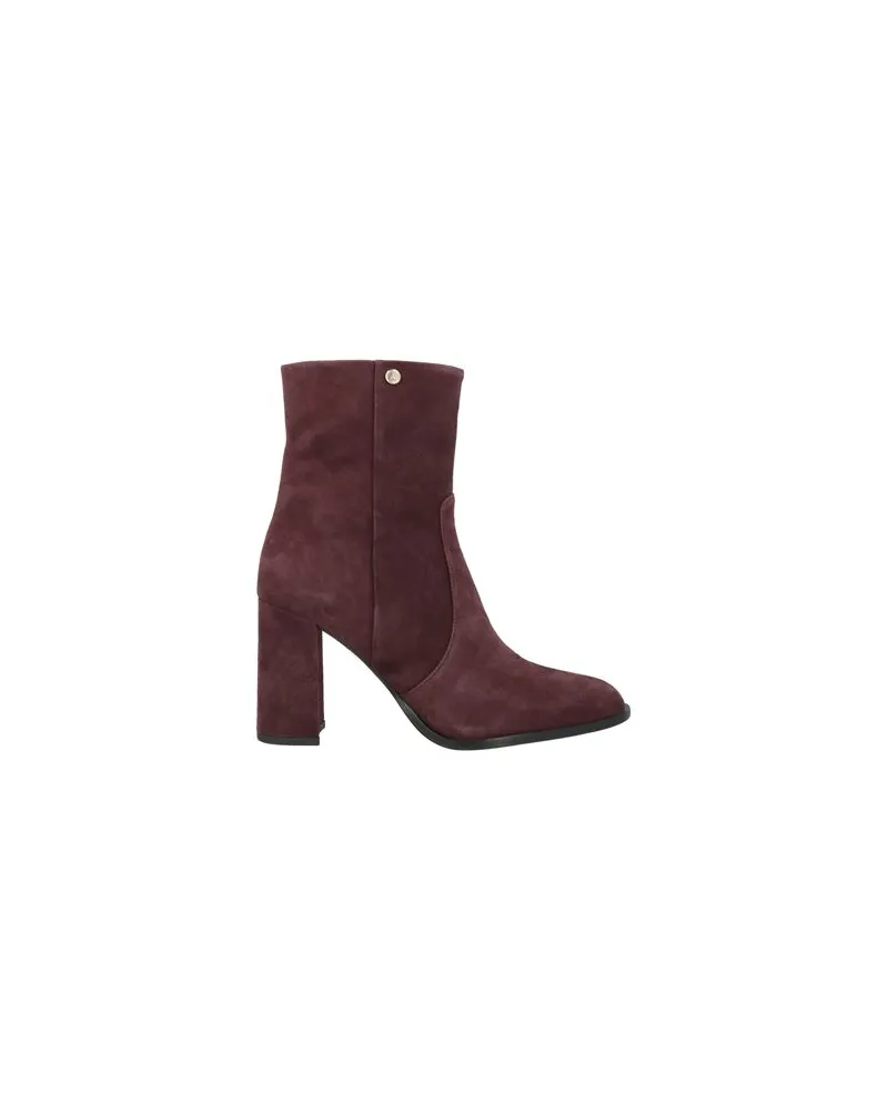 Patrizia Pepe SCHUHE - Stiefelettenauf YOOX.COM Bordeaux