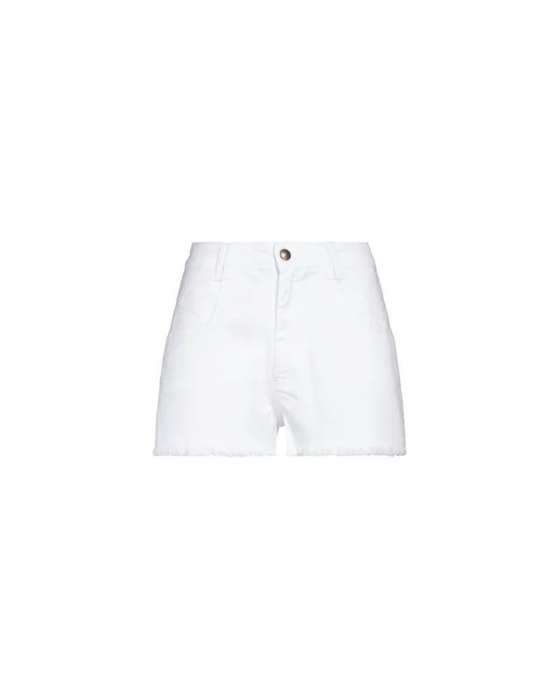 Jijil HOSEN & RÖCKE - Jeansshortsauf YOOX.COM Weiß