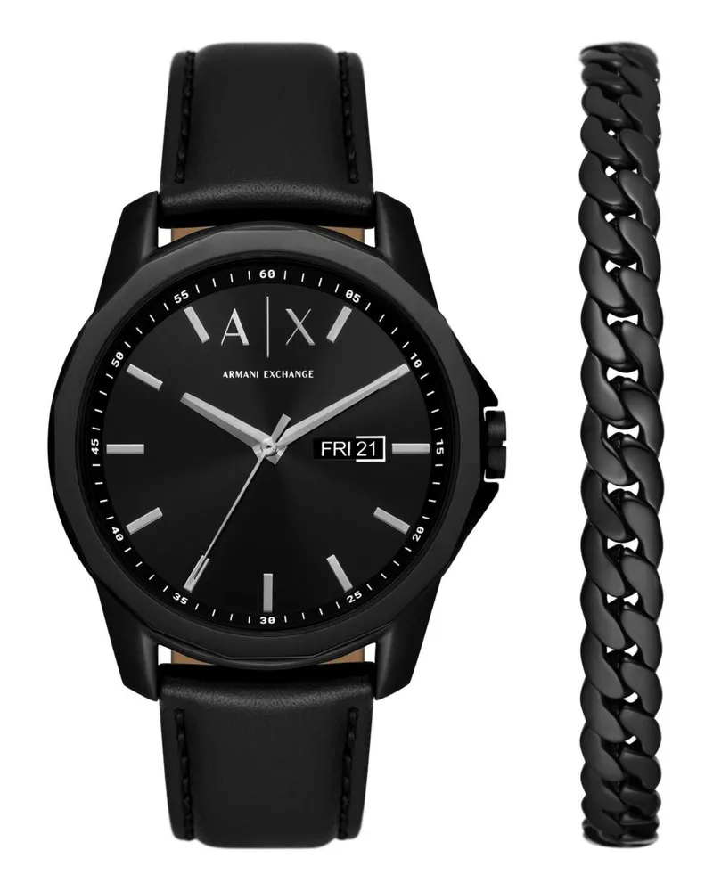 Armani Exchange Armbanduhr Schwarz