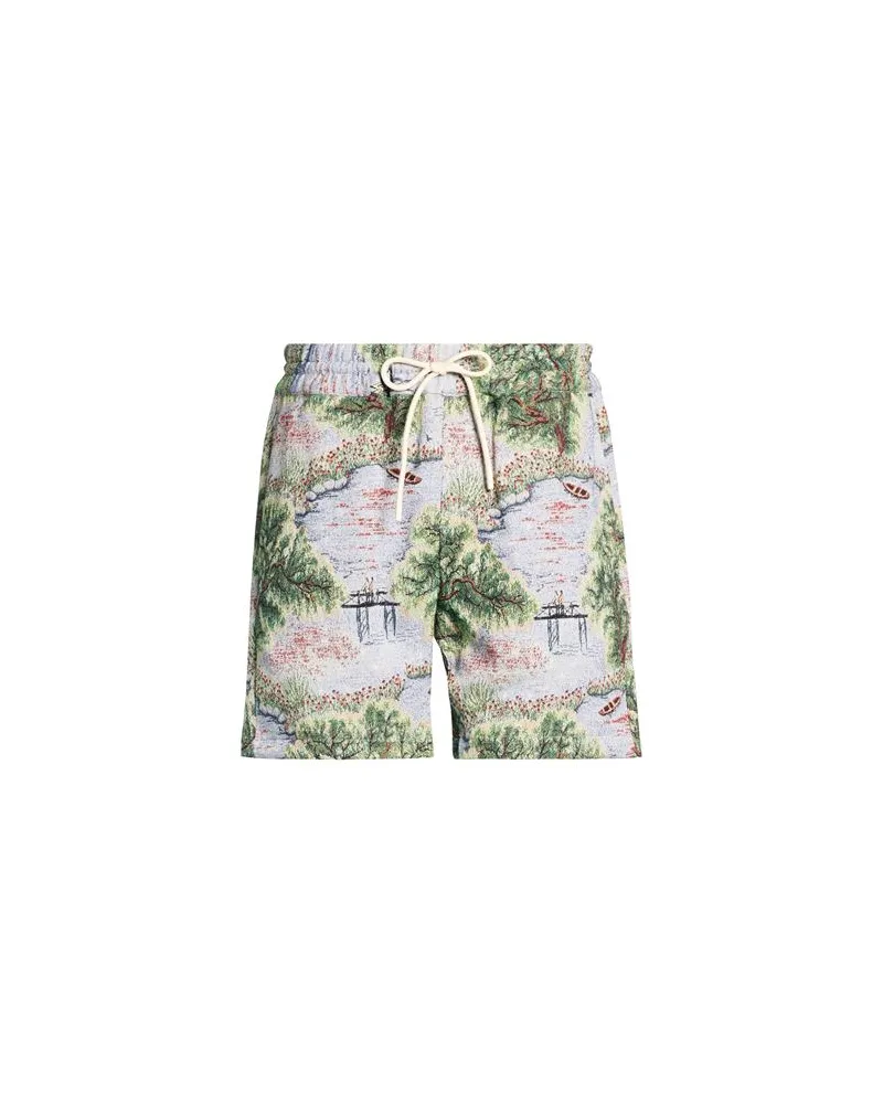 Portuguese Flannel HOSEN & RÖCKE - Shorts & Bermudashortsauf YOOX.COM Grün