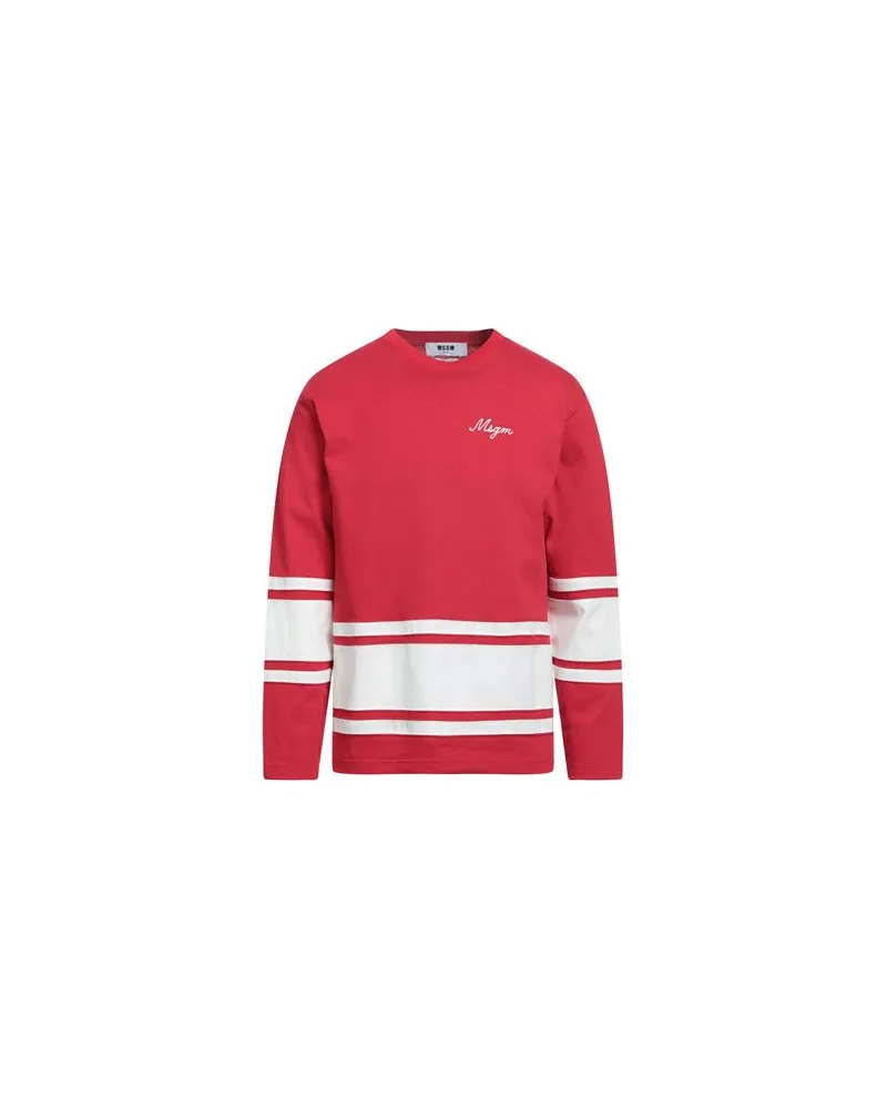 MSGM TOPS - T-shirtsauf YOOX.COM Rot