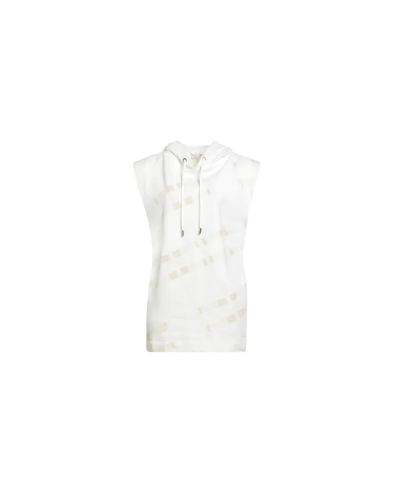 Elisabetta Franchi TOPS - Sweatshirtsauf YOOX.COM Elfenbein