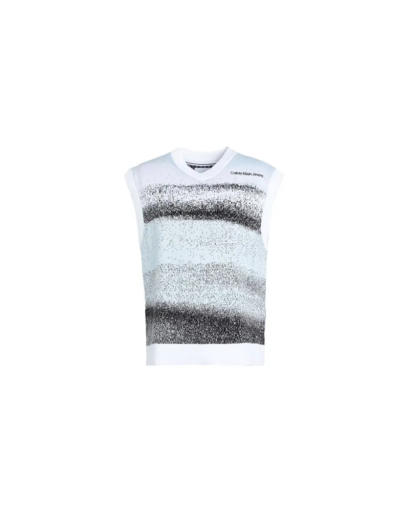 Calvin Klein STRICKWAREN - Pulloverauf YOOX.COM Himmelblau