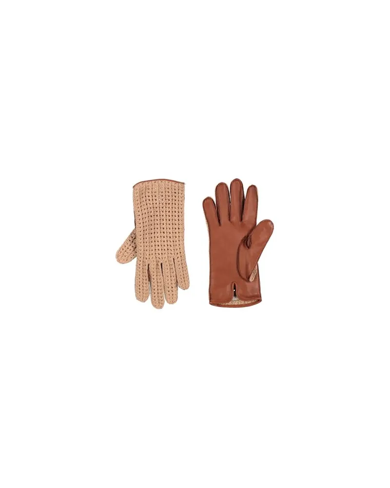 AGNONA ACCESSOIRES - Handschuheauf YOOX.COM Beige