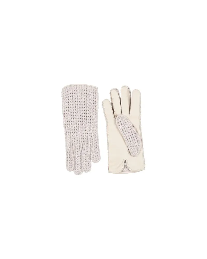 AGNONA ACCESSOIRES - Handschuheauf YOOX.COM Hellgrau