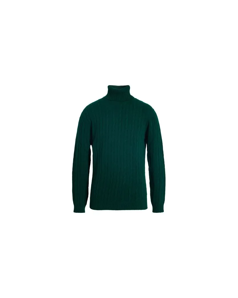 Zanieri STRICKWAREN - Rollkragenpulloverauf YOOX.COM Smaragdgrün